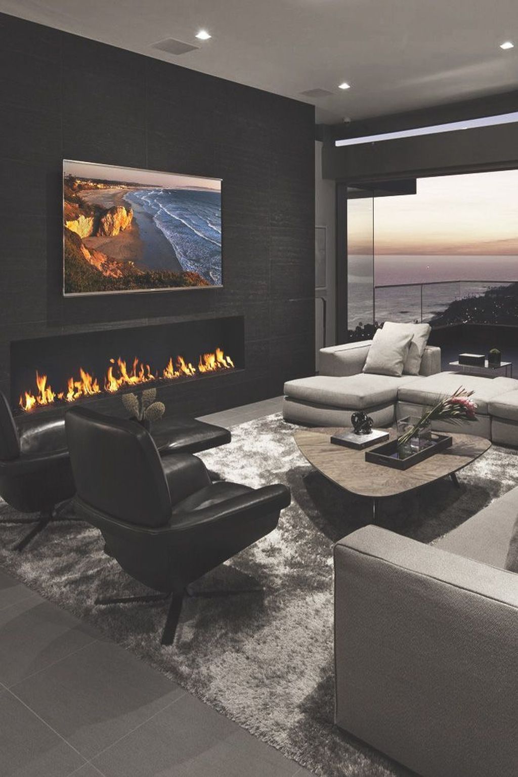 40 Luxury Living Room Design Ideas With Modern Accent - HMDCRTN