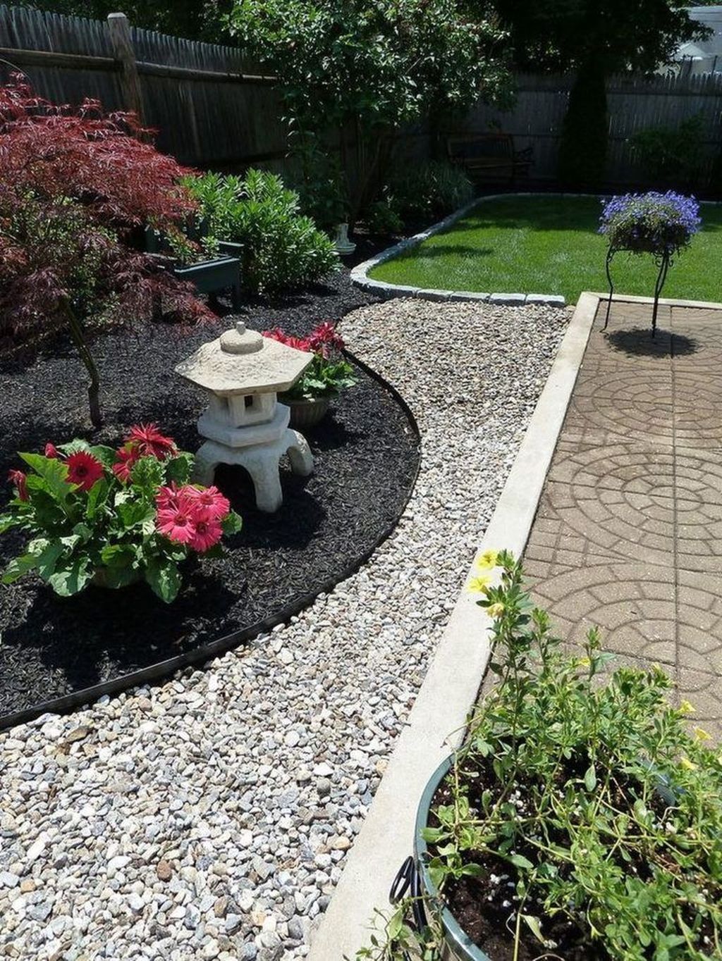 Beautiful Modern Rock Garden Ideas For Backyard Landscaping Hmdcrtn