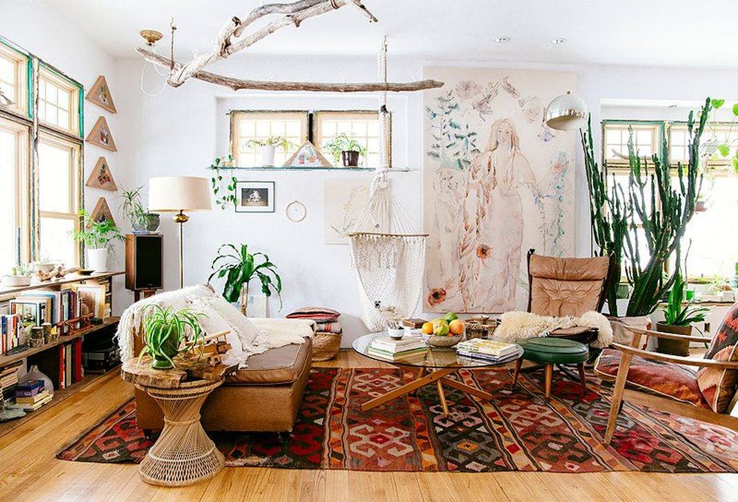 Fabulous Bohemian Living Room Decorating Ideas 17