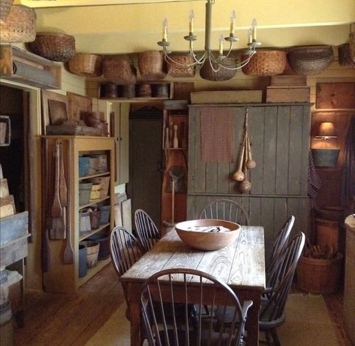 Nice Colonial Kitchen Decoration Ideas 15