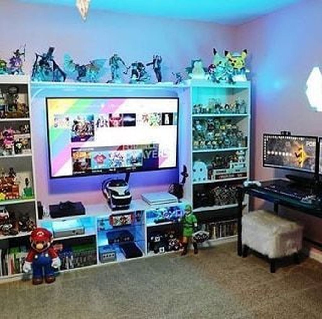 The Best Gaming Setup For Amazing Rooms 32