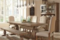 Popular Rustic Farmhouse Style Ideas For Dining Room Decor 34