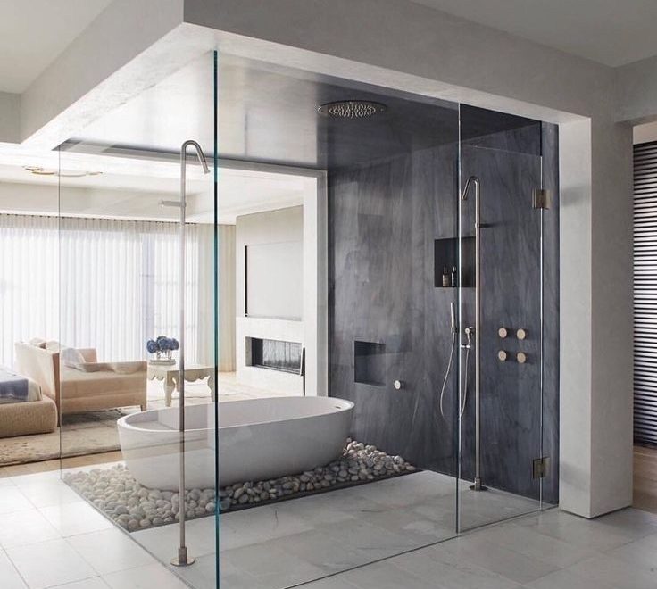 Stunning Modern Bathroom Decoration Ideas 19