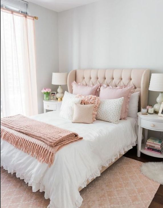 Beautiful Pink Bedroom Decor Ideas Looks Romantic 30 Hmdcrtn