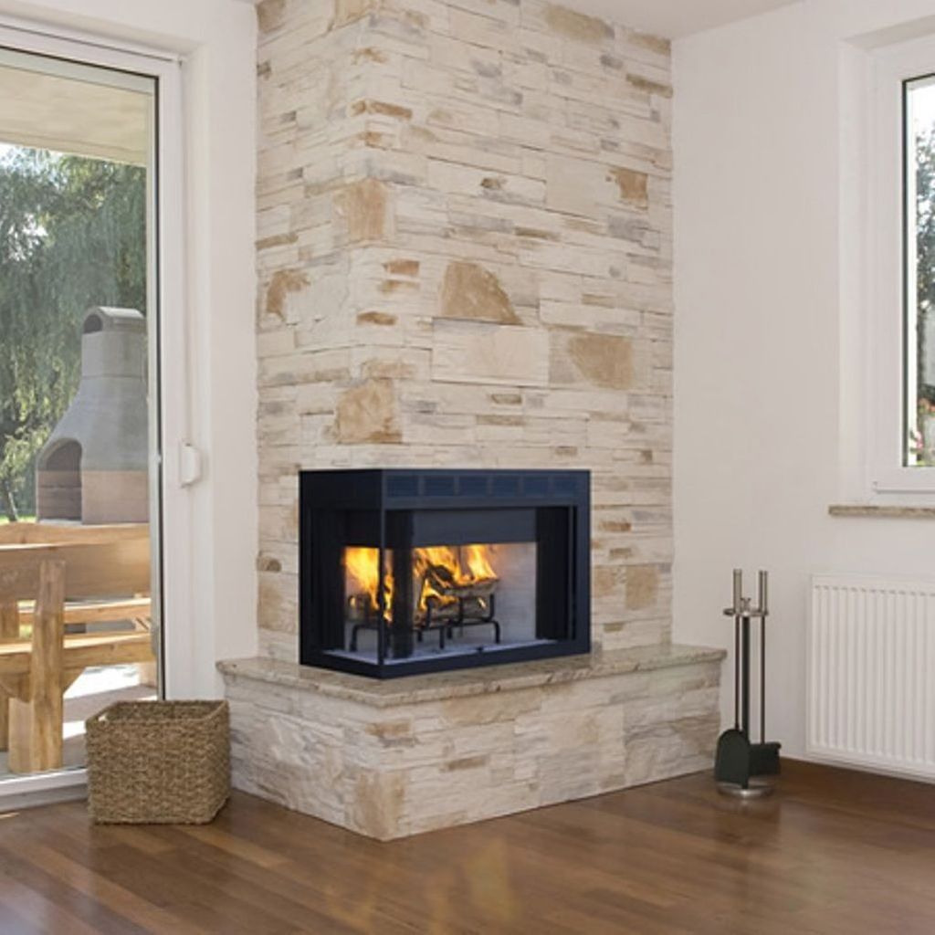 Beautiful Corner Fireplace Design Ideas For Your Living Room 22 - HMDCRTN