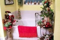 Fabulous Christmas Theme Bathroom Decor Ideas Trend 2019 27