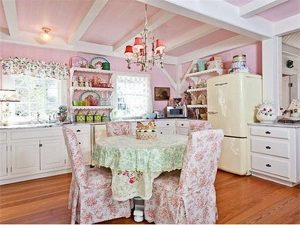 Lovely Romantic Kitchen Decorating Ideas 15