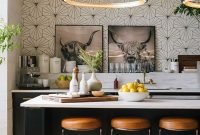 Fabulous Black And White Wood Kitchen Design Ideas 10