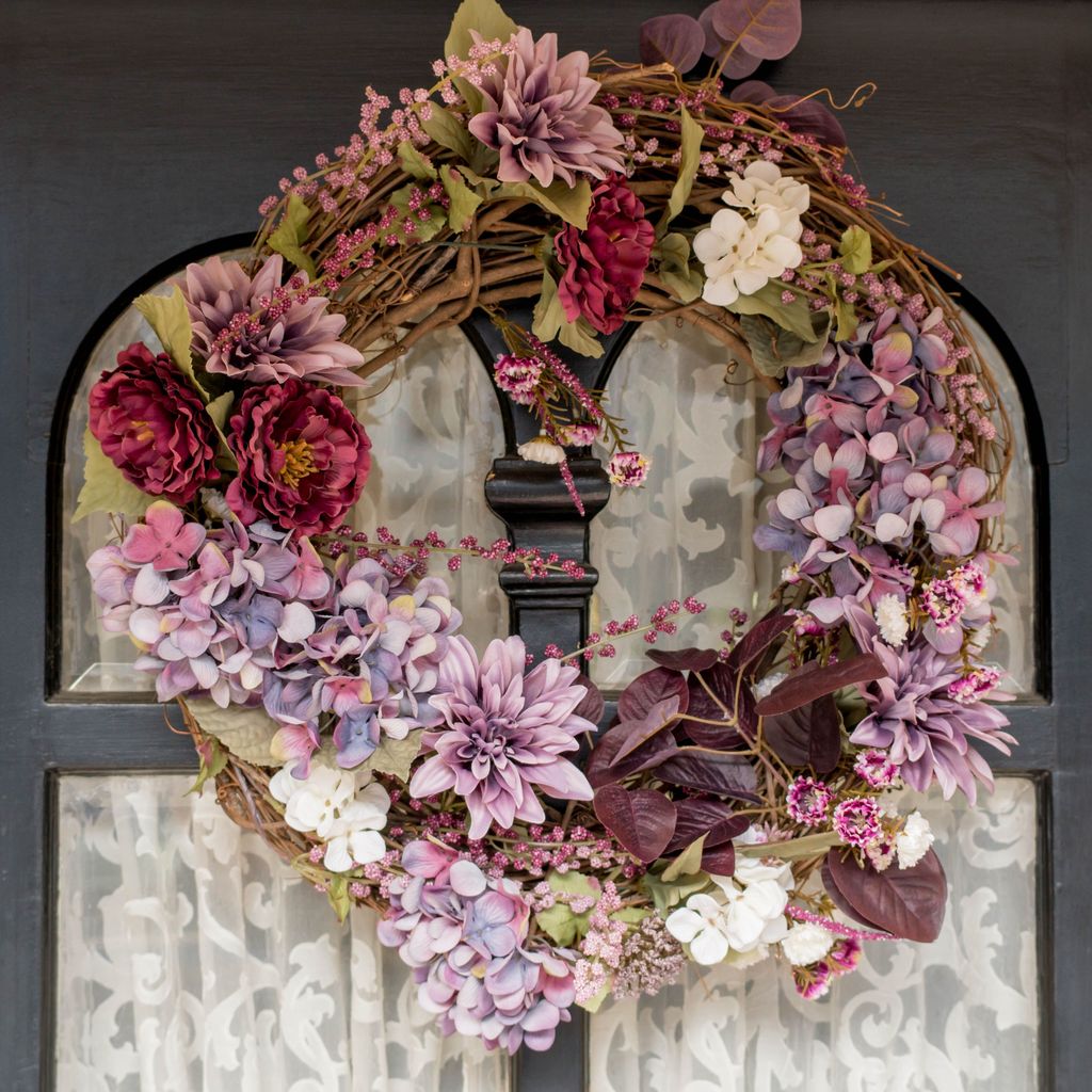 Inspiring Spring Door Wreaths For Your Home Decoration 27