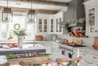 Stunning Modern Farmhouse Kitchen Table Design Ideas 06