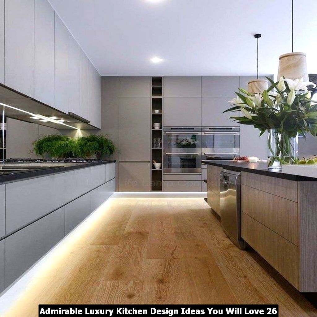 Admirable Luxury Kitchen Design Ideas You Will Love 26