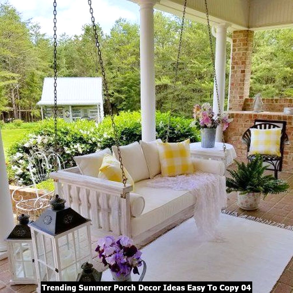 Trending Summer Porch Decor Ideas Easy To Copy 04