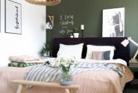 Green Wall Bedroom