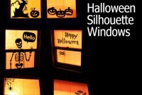 DIY Halloween Window Decorations
