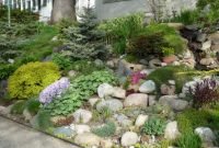 Sloped Rock Garden Ideas