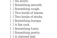 Printable Outdoor Scavenger Hunt