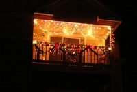 Apartment Balcony Christmas Decorations