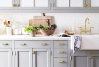 Blue Gray Kitchen Cabinets