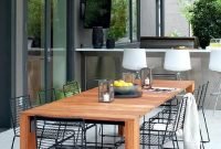 Modern Outdoor Dining Table