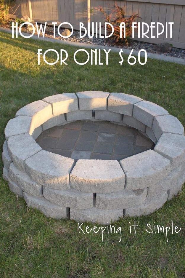 DIY Outdoor Fire Pit