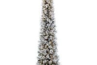 Pre Lit Pencil Christmas Tree