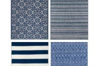 Navy Blue Outdoor Rug