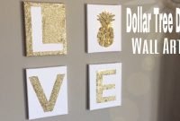DIY Dollar Tree Wall Decor