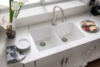 White Undermount Kitchen Sink