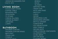 Things You Need For An Apartment