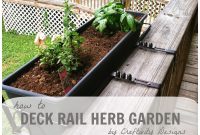 Deck Herb Garden Ideas