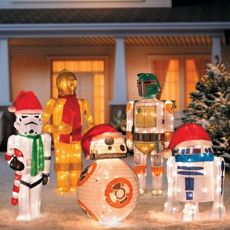 Star Wars Outdoor Christmas Decorations