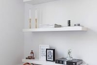 Floating Shelves Bedroom