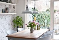 Kitchen Lights Over Table