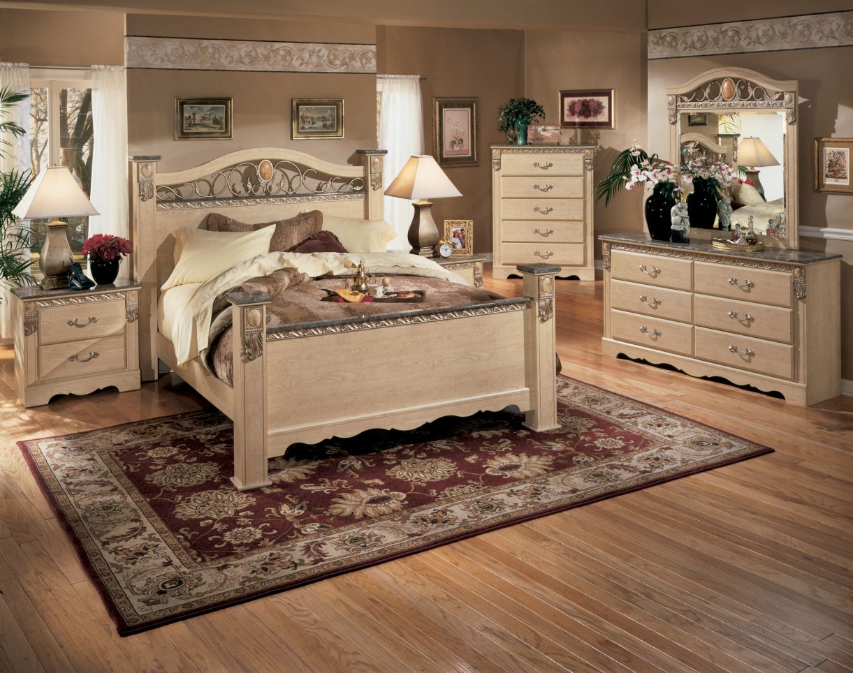 ashley furniture 4 piece bedroom set