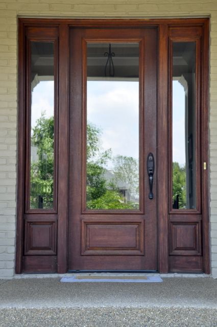 Exterior Wood Doors With Glass