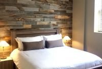Wood Wall Bedroom