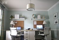 Dual Desk Home Office