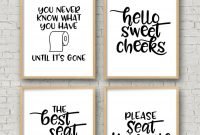 Printable Bathroom Signs