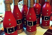 Wine Bottle Christmas Decorations