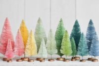 Bottle Brush Christmas Trees