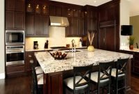 Dark Brown Kitchen Cabinets