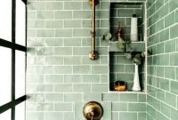 Green Bathroom Tiles