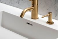 Brushed Gold Bathroom Faucet