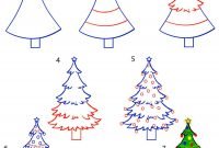 Christmas Tree Drawing Easy