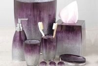 Purple Bathroom Set