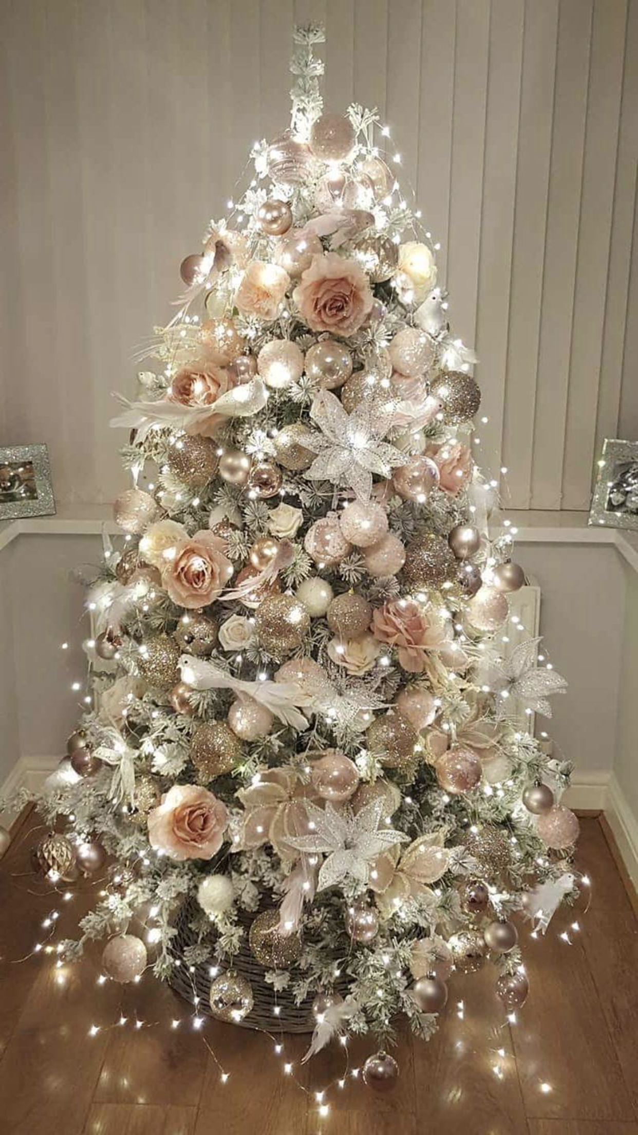 Rose Gold Christmas Tree