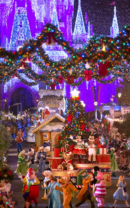 Disney World Christmas Decorations