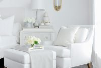 White Bedroom Chair