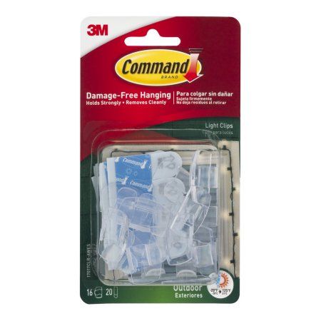 Command Outdoor Light Clips