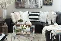 Black Couch Living Room